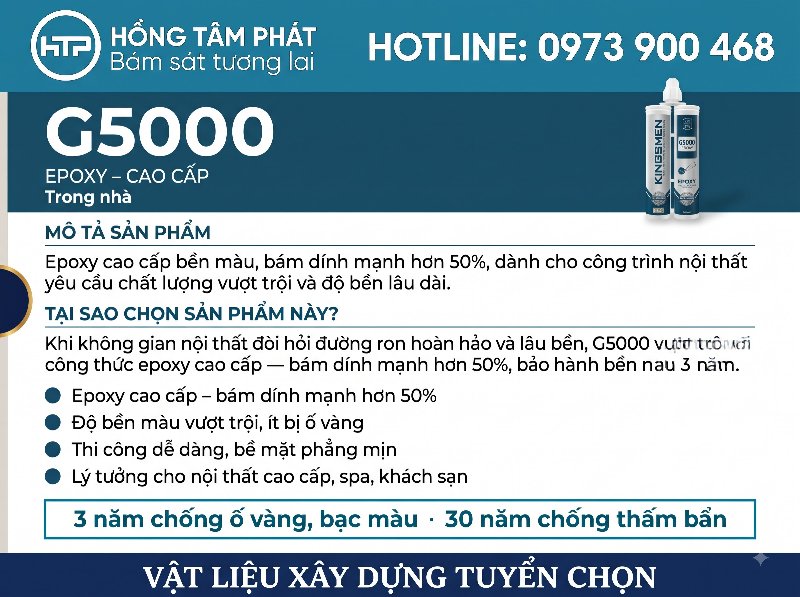 Tổng Đại lý keo Epoxy 2 thành phần Kingsmen cam kết hàng chuẩn hãng.