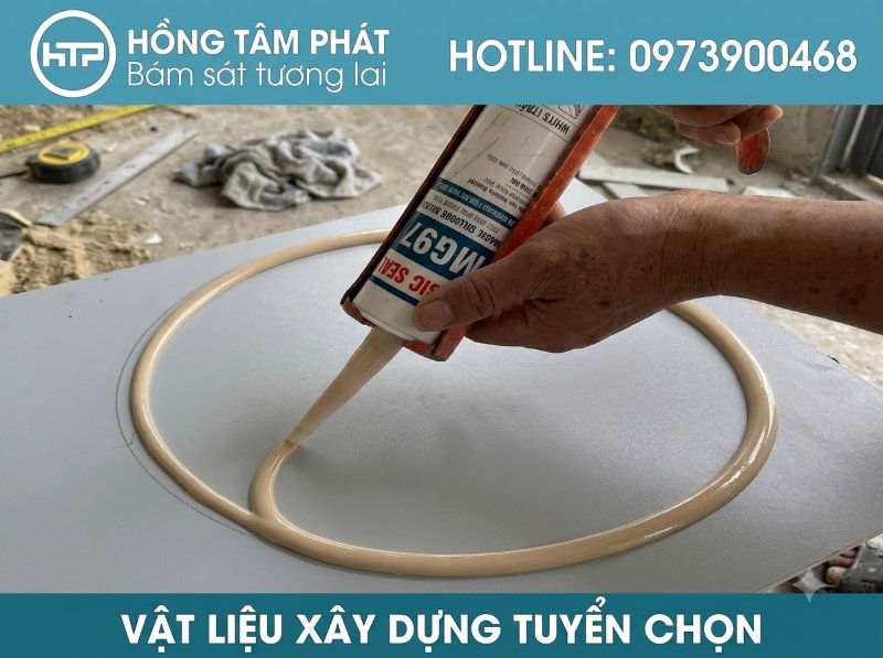 Keo silicone m&agrave;u gỗ sồi nhạt chuy&ecirc;n cho s&agrave;n gỗ v&agrave; nội thất m&agrave;u s&aacute;ng hiện đại.
