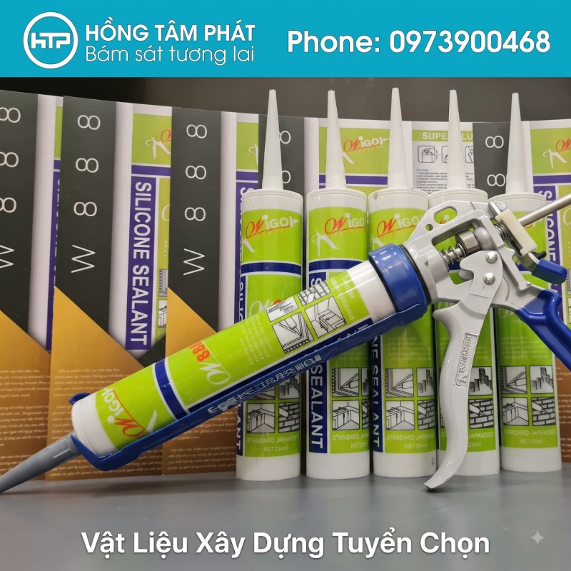 Đến Tổng Kho Keo Silicone Wigo nhận chiết khấu đại lý cực kỳ cạnh tranh