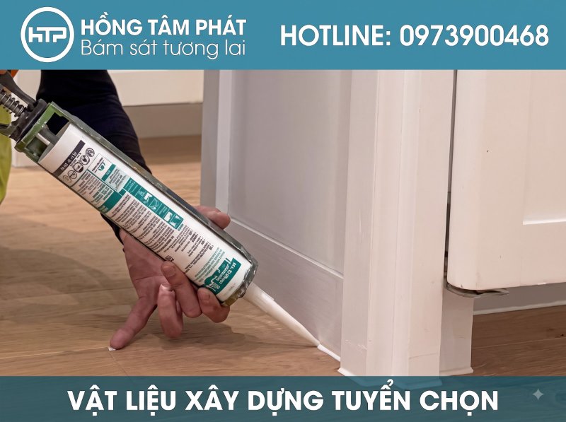 Phân phối silicone màu trắng sữa chính hãng, độ bền màu lâu dài theo thời gian.