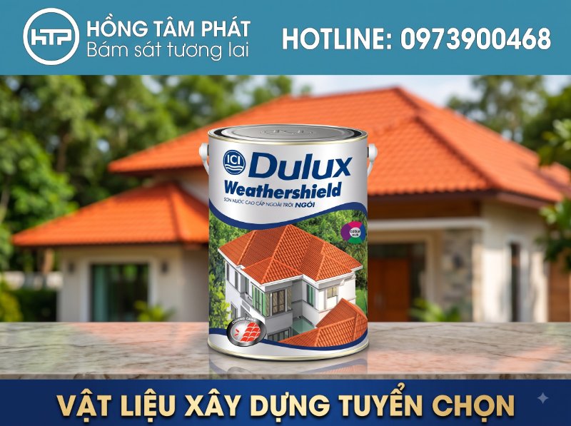 Báo giá sơn ngói Dulux chính hãng mới nhất dành cho các công trình dân dụng cao cấp.