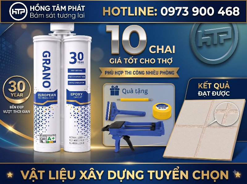 Tổng Đại Lý Keo Epoxy 2 Thành Phần Grano phân phối toàn khu vực lớn.