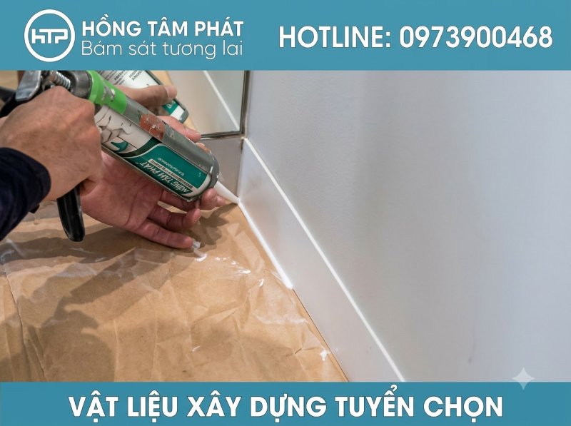 Keo silicone màu chống mốc tốt, giữ độ trong sáng bóng lâu dài theo năm.