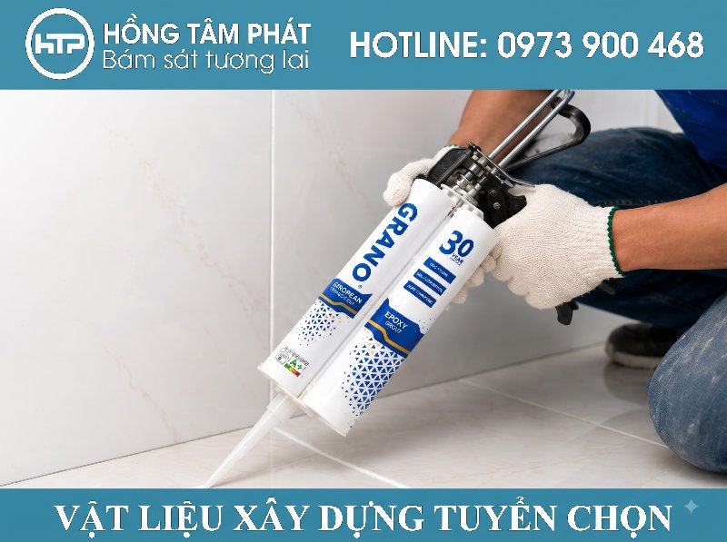 Lựa chọn hoàn hảo cùng KEO RON GRANO giúp bảo vệ sàn gạch bền đẹp.