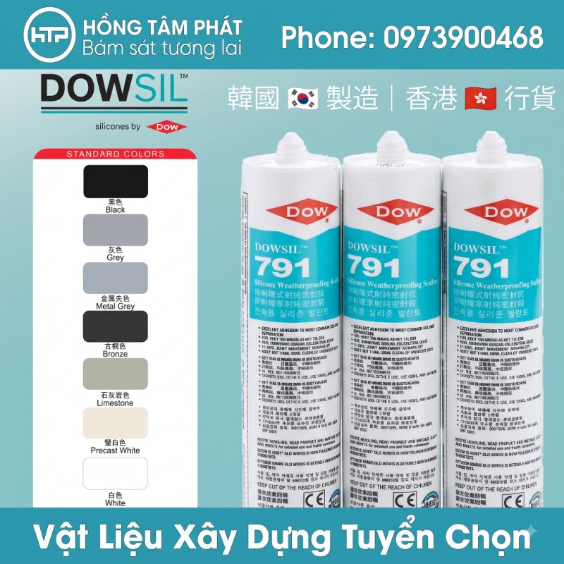 Mua keo Dowsil tại HTP để đảm bảo độ an toàn và chất lượng bền lâu nhất.
