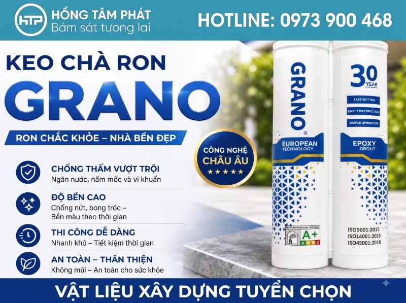 Tổng Đại Lý Keo Epoxy 2 Thành Phần Grano luôn có nhiều ưu đãi lớn.