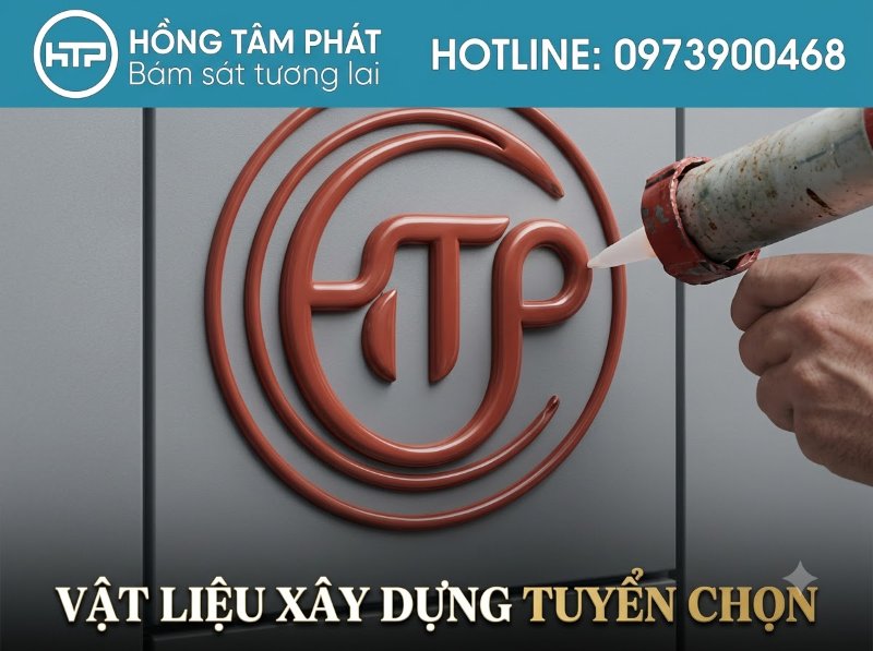 Keo silicone màu red đỏ tươi nổi bật chuyên dùng trang trí và dán vật liệu quảng cáo.