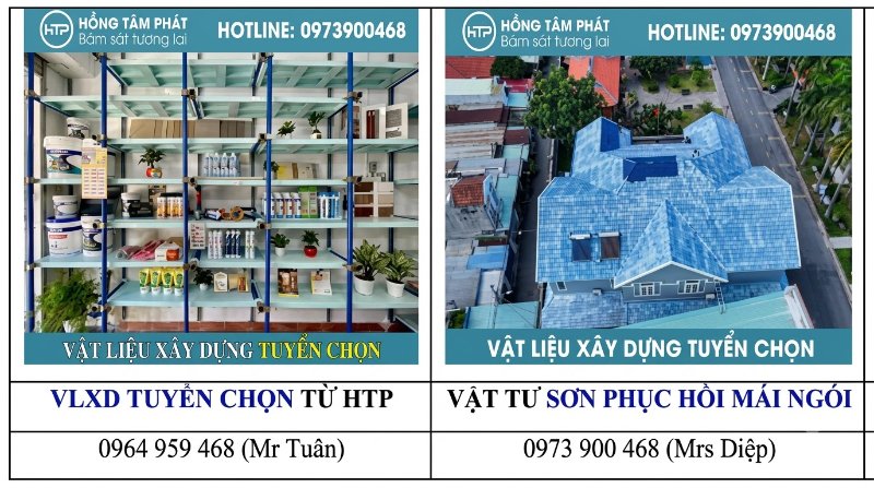 Hỗ trợ tư vấn và cung cấp bảng giá sơn ngói nhanh chóng cho các nhà thầu xây dựng.