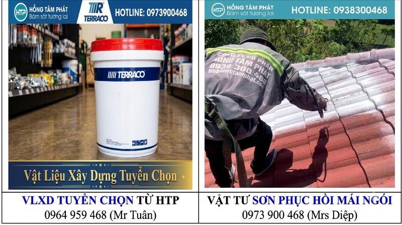 Tận hưởng không gian mát mẻ nhờ lớp sơn ngói xi măng phản xạ nhiệt siêu tốt hiện nay.