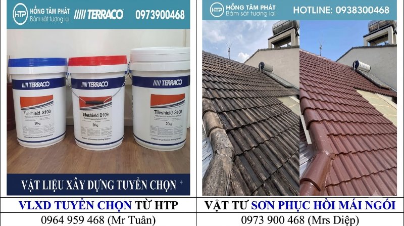 Tham khảo bảng giá sơn ngói trọn gói chính hãng với nhiều ưu đãi lớn cho thợ.