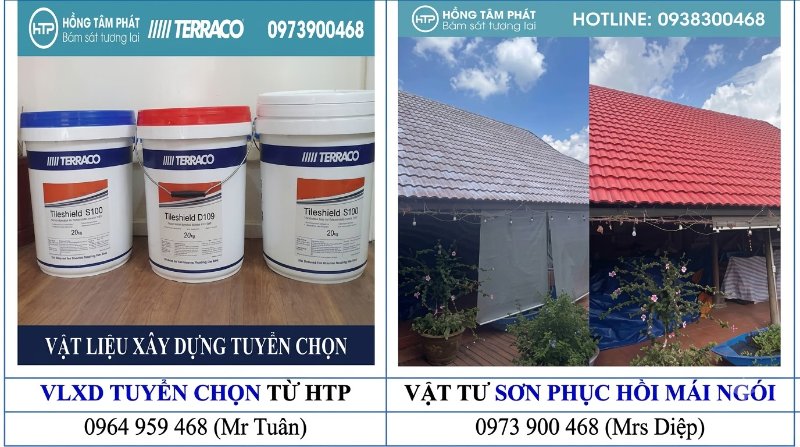 Thay đổi diện mạo ngôi nhà dễ dàng nhờ tham khảo bảng màu sơn ngói phong phú.