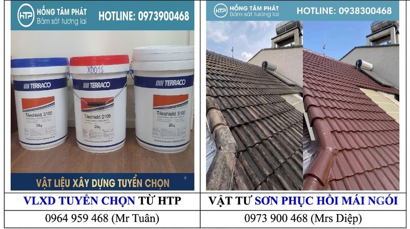 Cung cấp sỉ lẻ các loại sơn ngói chất lượng cao với mức giá cạnh tranh nhất.