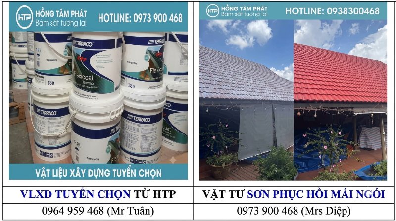 Báo giá thi công trọn gói sơn ngói màu đỏ chuẩn kỹ thuật cho mọi công trình nhà ở.