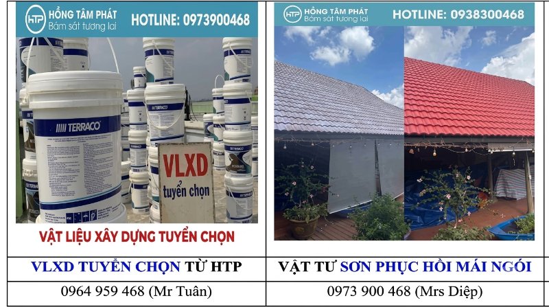 Bí quyết chọn màu từ bảng màu sơn ngói Đồng Tâm giúp ngoại thất luôn sáng bừng sức sống.