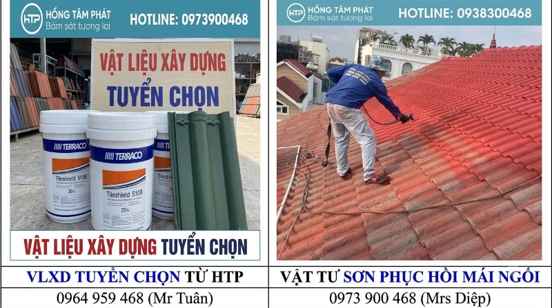Ưu điểm nổi bật của sơn ngói là màng sơn nhẵn mịn và an toàn với sức khỏe.