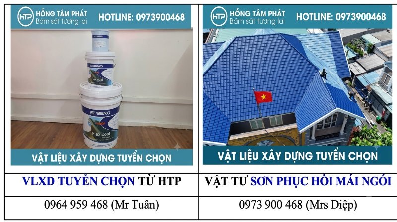 Lựa chọn dòng sơn ngói xi măng chất lượng cao cho các công trình xây dựng dân dụng.