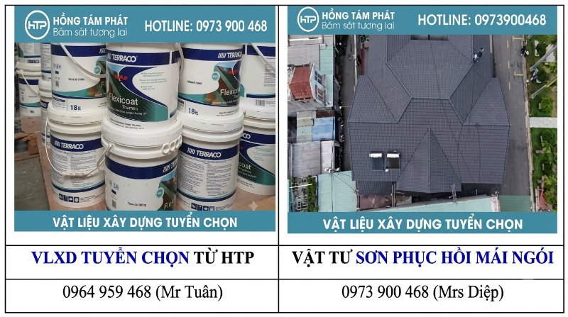 Cung cấp sản phẩm sơn ngói chuyên dụng chính hãng cho các công trình quy mô lớn.