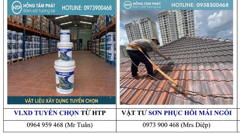 Phối màu sơn ngói hài hòa tạo điểm nhấn độc đáo cho không gian ngoại thất tổ ấm.