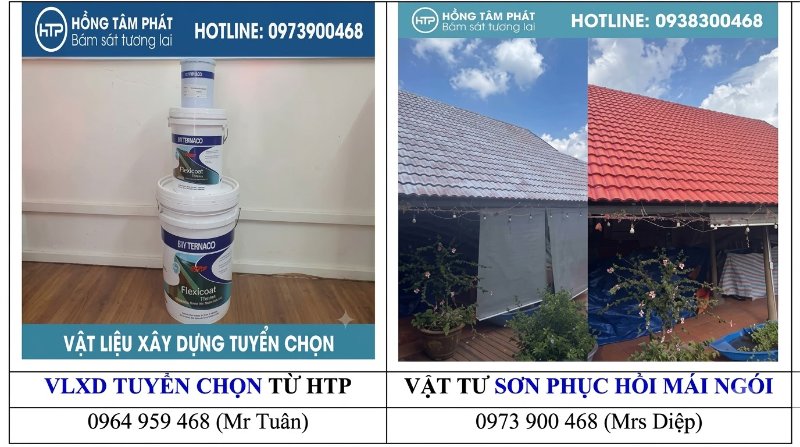 Nhận báo giá sơn ngói nhanh chóng, minh bạch cho mọi quy mô công trình lớn nhỏ.