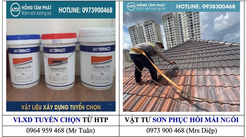 Tư vấn chi tiết giá sơn ngói cao cấp chống thấm tốt nhất trên thị trường hiện nay.