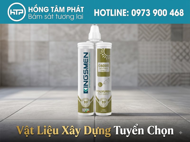 Keo ron Kingsmen trong nhà giúp bảo vệ bề mặt sàn gạch hoàn hảo.