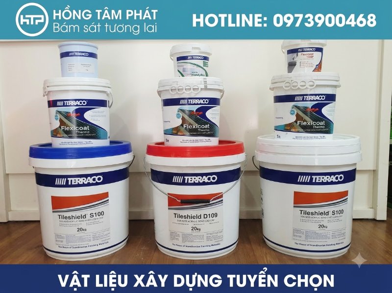 Hotline 0938300468 giải đáp dùng Sơn Ngói Terraco Hay Sơn Tường Ngoại Thất.