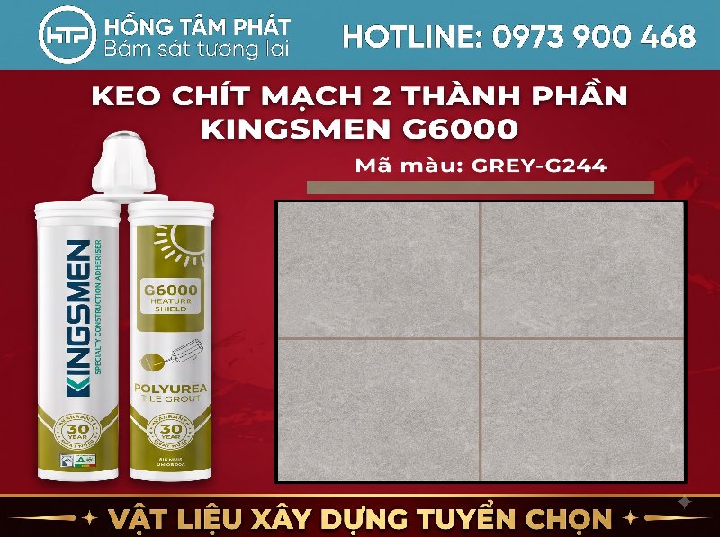 KEO EPOXY KINGSMEN giải pháp gắn kết hoàn hảo cho mọi vật liệu.