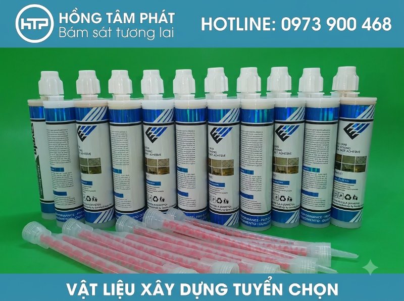 Keo 2 thành phần Saveto giúp giữ màu sắc luôn bền vững qua thời gian dài.