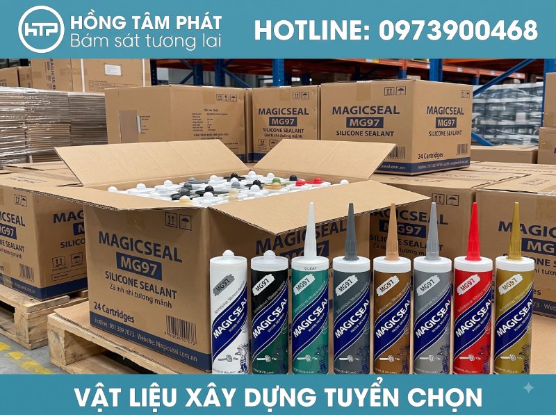 Lựa chọn hoàn hảo silicone màu trắng trong cho các bề mặt kính cường lực.