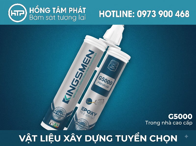 Sử dụng KEO RON KINGSMEN chống thấm nước tuyệt đối cho nhà tắm.