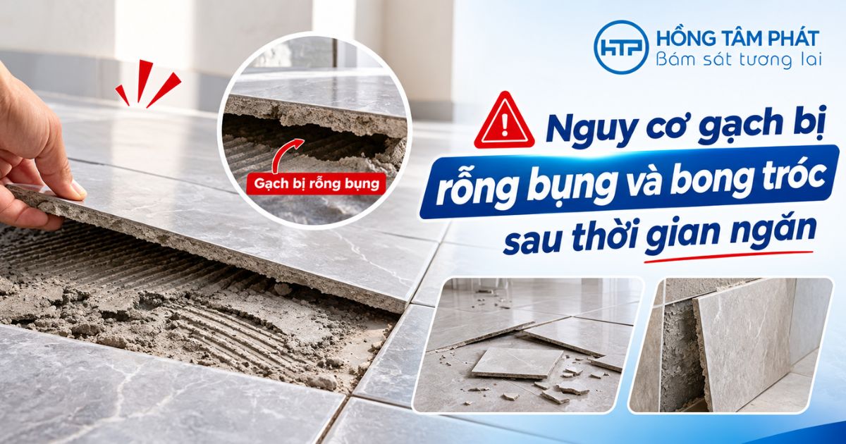 Keo giá rẻ trôi nổi thường bị cắt giảm hàm lượng polymer và độn thêm cát tạp chất nhiều mùn sét