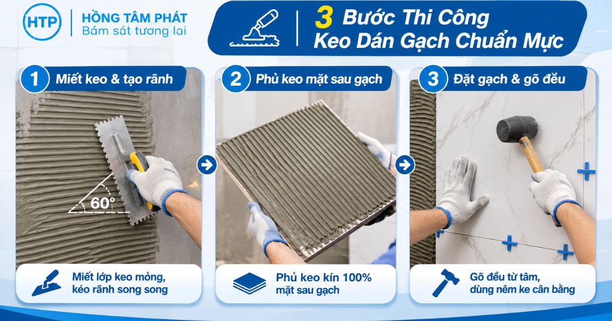 Hướng Dẫn Cách Đóng Gạch Và Kỹ Thuật Thi Công Chuẩn Mực