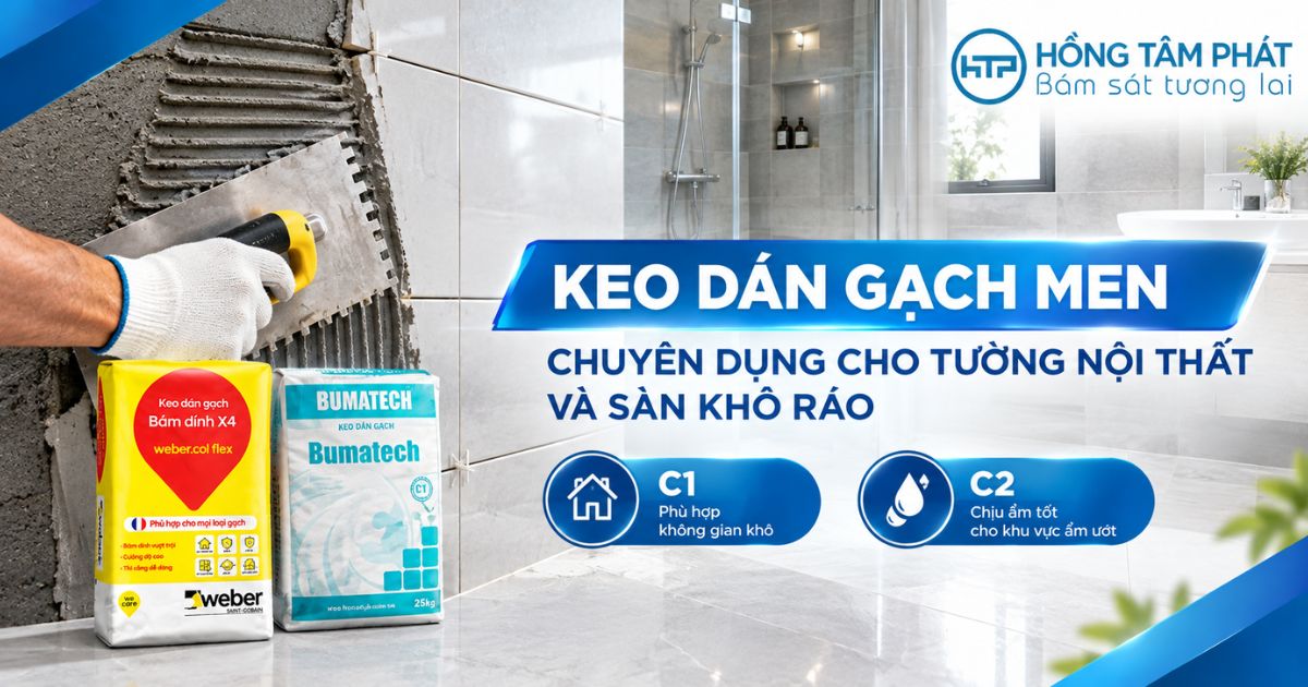 Thao tác sử dụng bay răng cưa ốp gạch men phòng tắm chuẩn kỹ thuật
