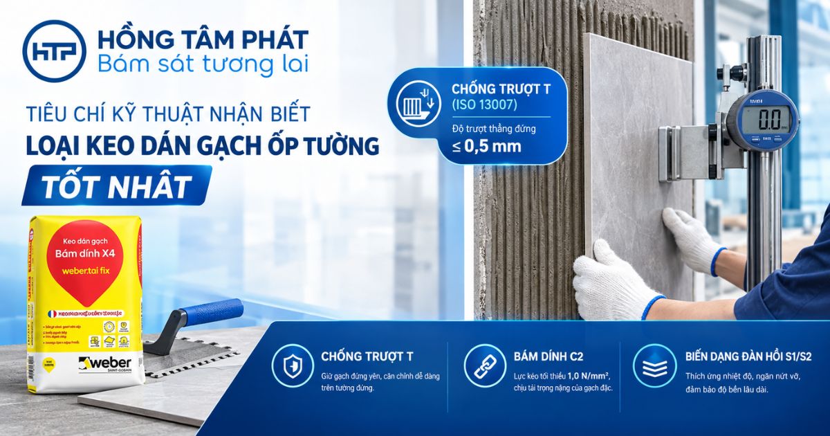 Thử nghiệm độ chống trượt của dòng keo dán gạch ốp tường tốt nhất